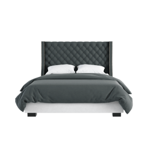 Bed frame light gray 140x200 cm