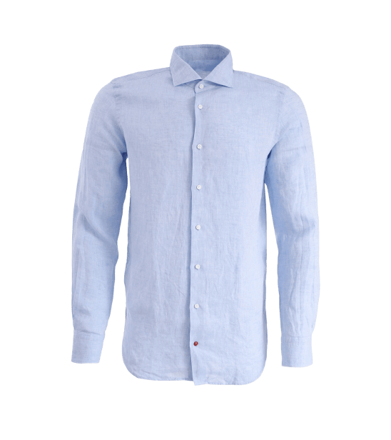 Classic blue men's shirt