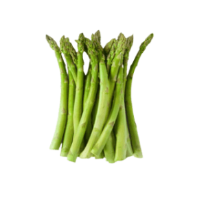 Fresh green asparagus, bunch